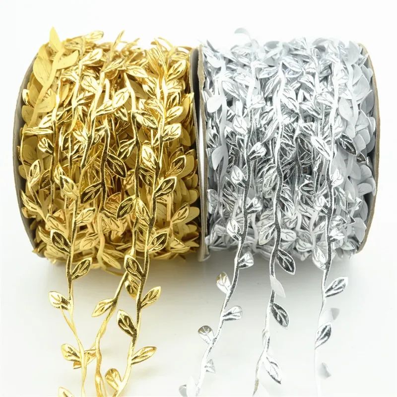 Gold Leaf Vine Garland Decoration