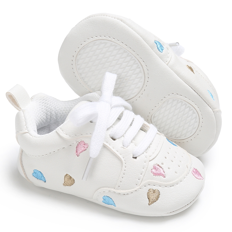 Cute Soft Sole Baby Shoes, Infant First Walker Sneakers, Toddler Crib Shoes