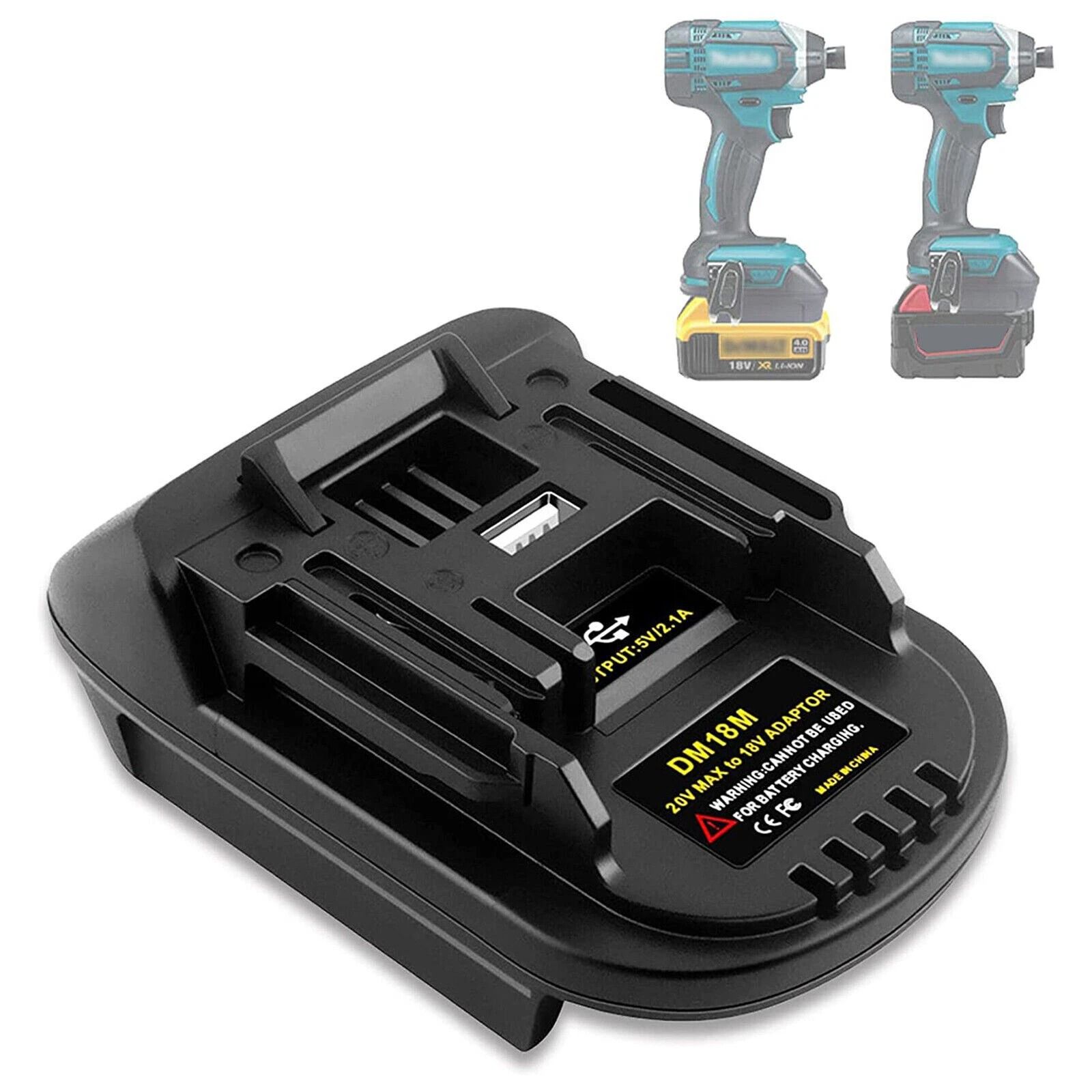USB Battery Adapter to Tool Converter High Efficiency & Compatibility