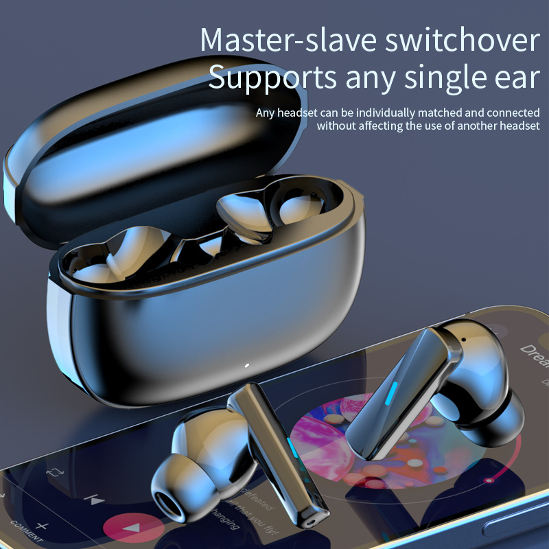 HiFi Wireless Earbuds with Touch Control & Noise Reduction Waterproof Bluetooth Earphones