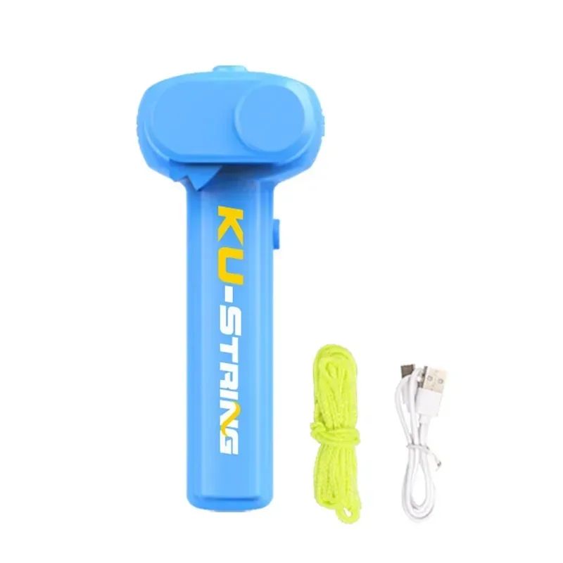 Glow in the Dark String Launcher Toy – Luminous Handheld Light Rope Stress Relief Party Gift