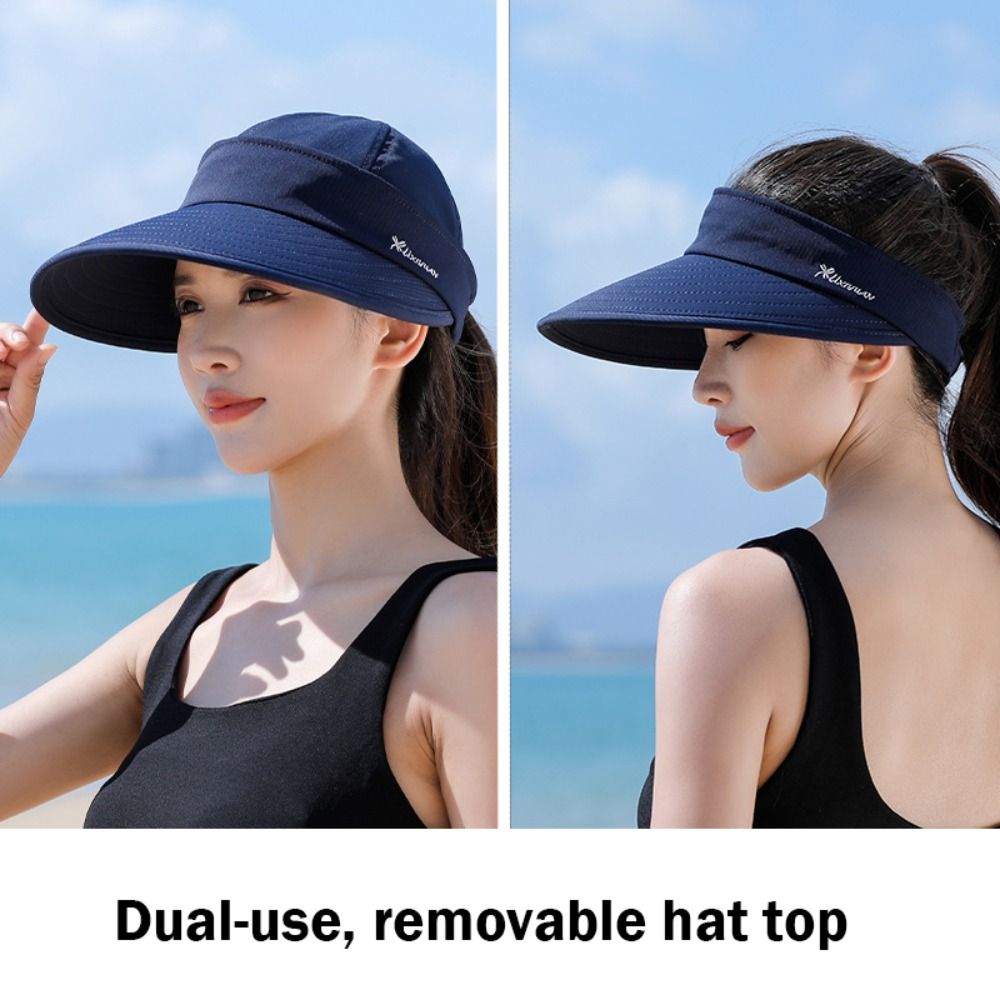 Women's Wide Brim Sun Hat with UV Protection Foldable Adjustable Summer Travel Hat