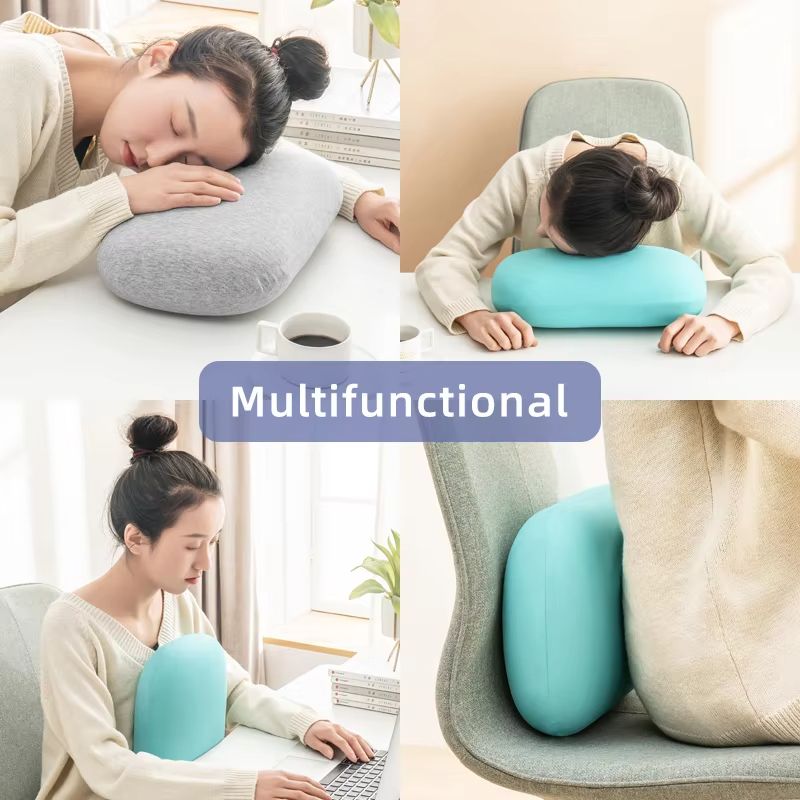 Memory Foam Travel Neck Pillow – Ergonomic, Slow Rebound for Cervical Support & Restful Sleep