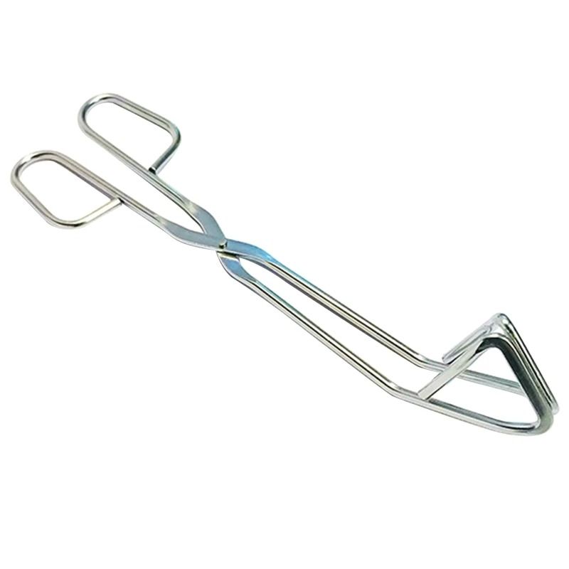 Stainless Steel BBQ Food Tongs Heat Resistant Grill Cooking Clip
