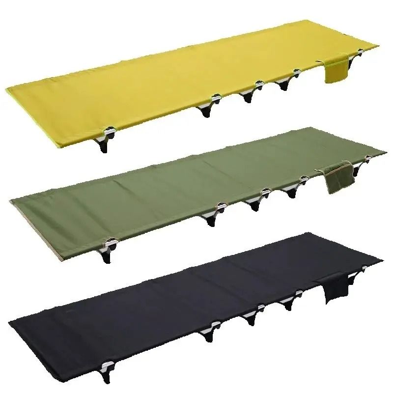 Portable Folding Camping Bed Lightweight Cot for Outdoor Travel and Office Nap
