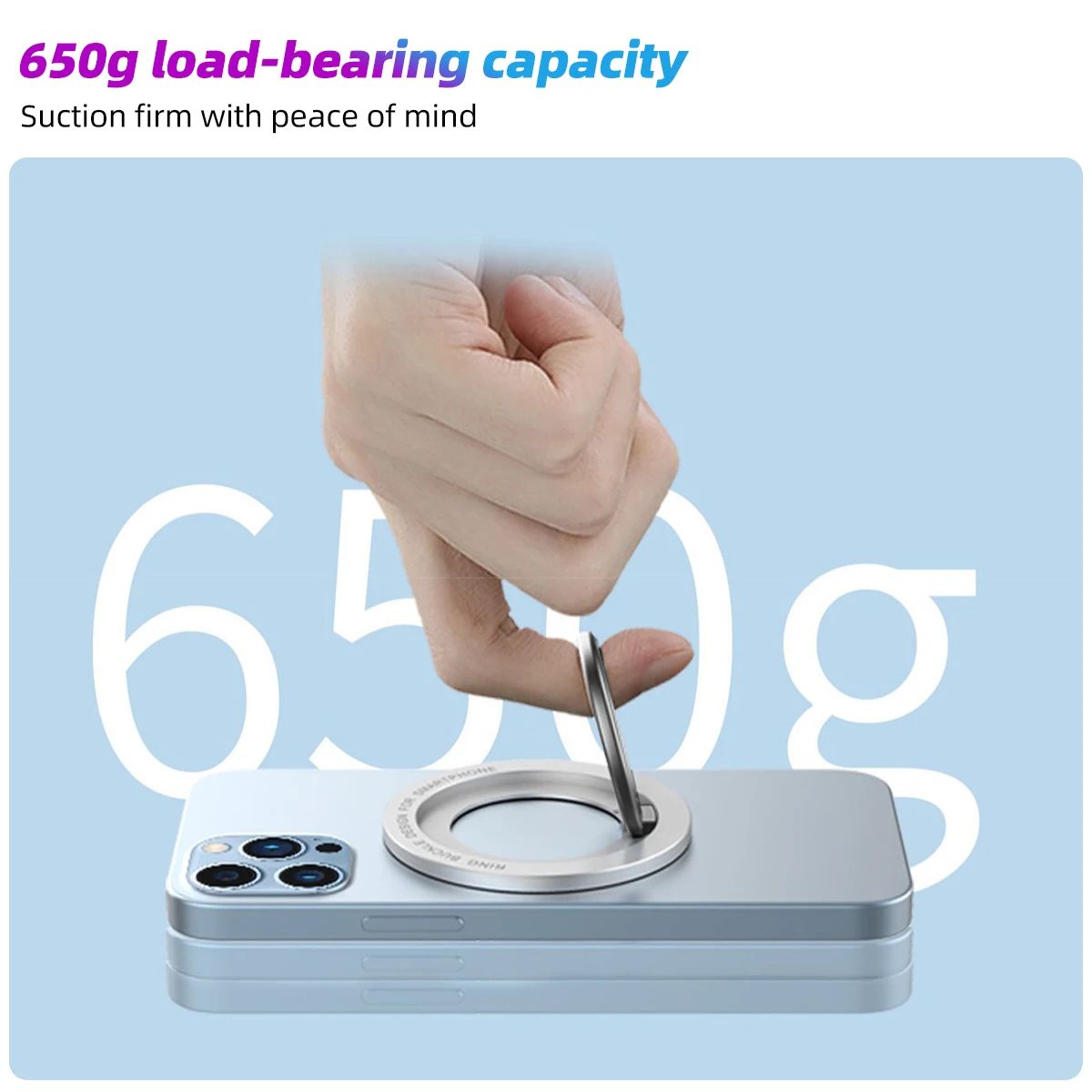 Magnetic Phone Ring Holder Stand