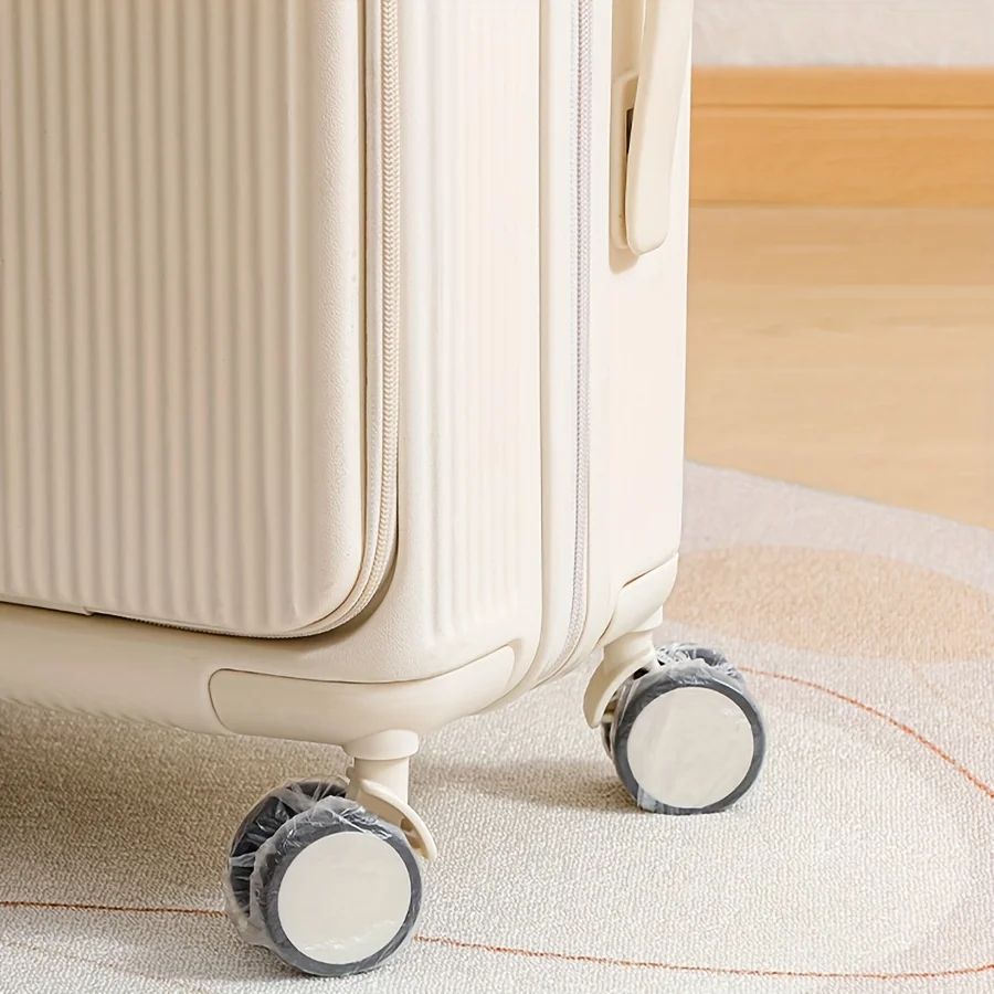 Disposable Luggage Wheel Covers Dustproof Suitcase Protectors Set