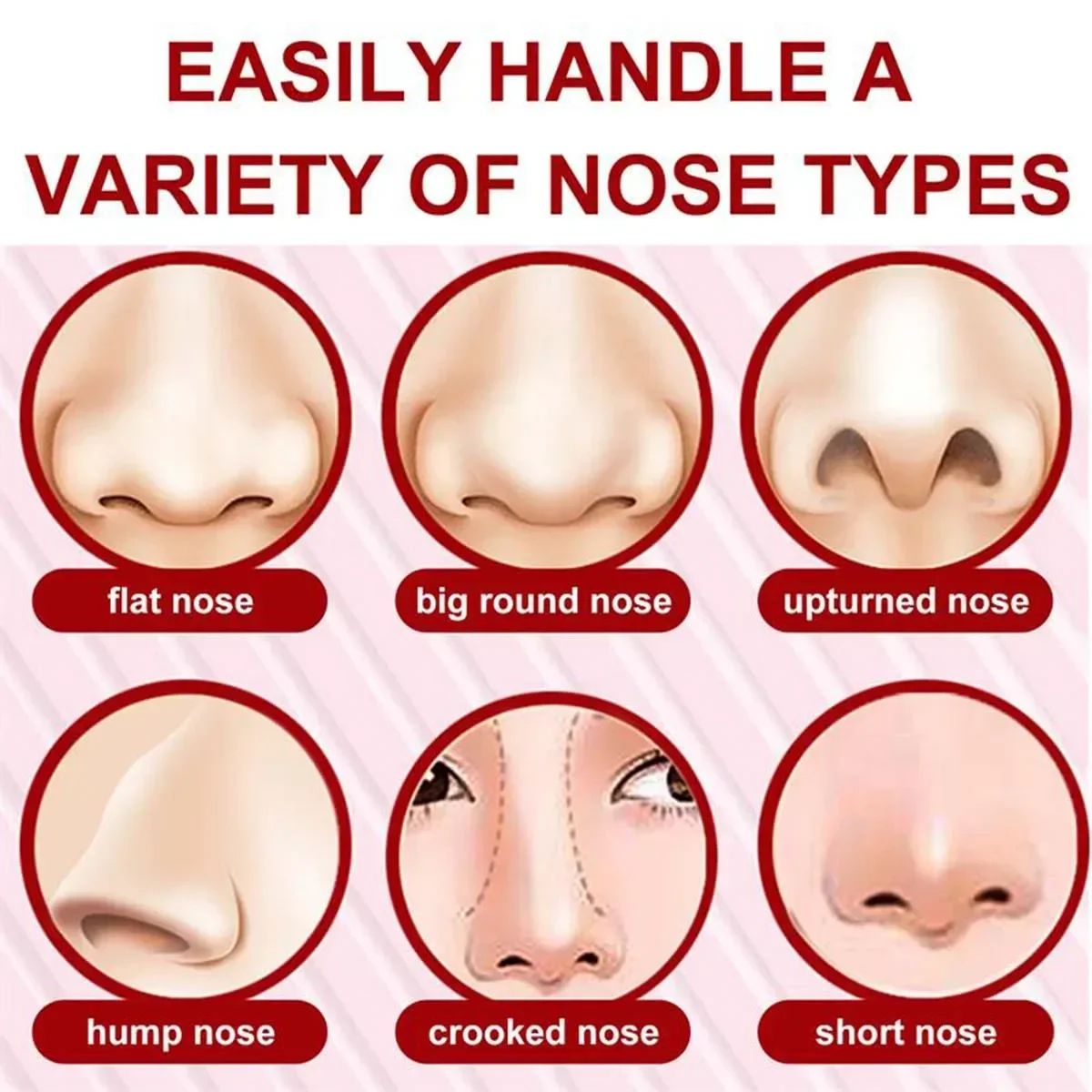 3D Nose Clip Shaper – Non-Surgical Nose Bridge Heightening & Alar Slimming Tool
