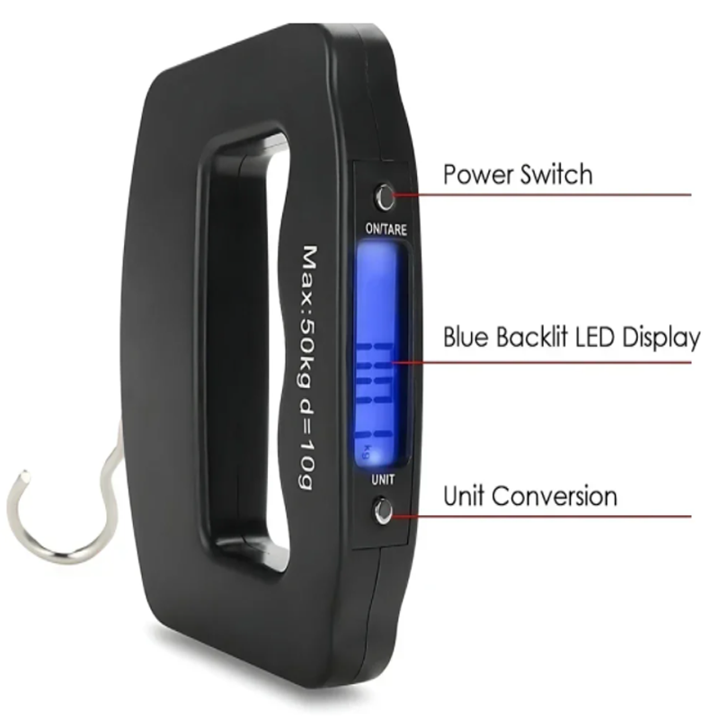 Travel Luggage Scale Compact Digital Hanging Scale