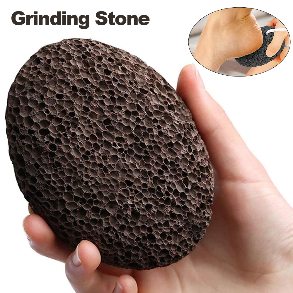 Natural Lava Pumice Stone Callus Remover, Foot, Heel & Hand Scrubber for Hard Skin, Gentle Exfoliation & Callus Care