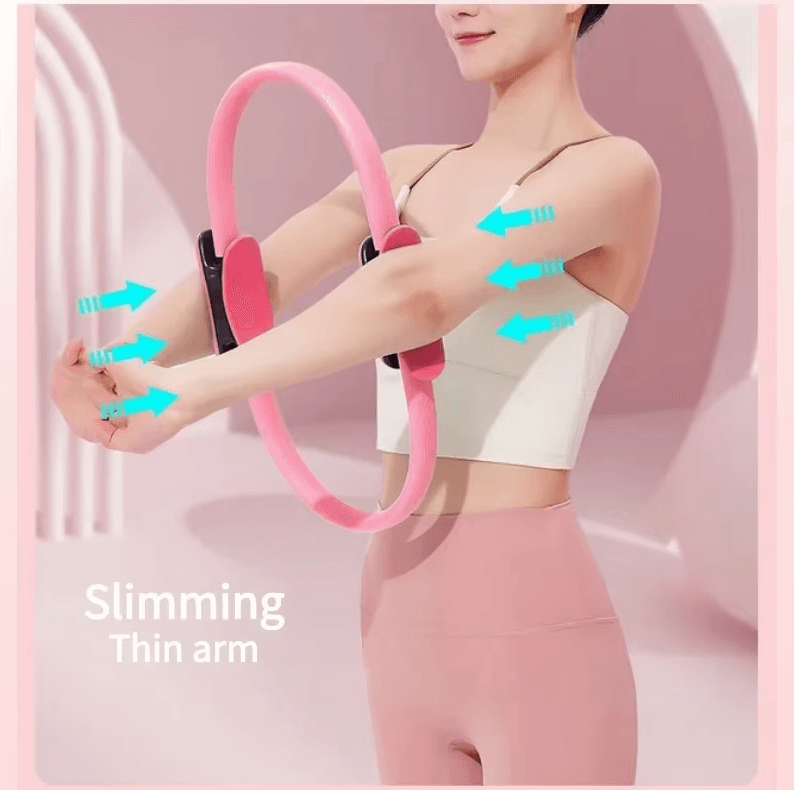 Pilates Fitness Ring | Magic Resistance Training Circle for Toning Thighs, Abs & Legs