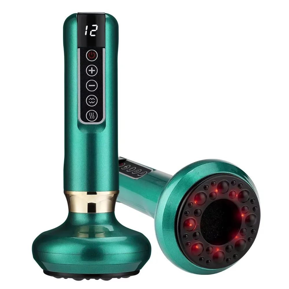 Smart Vacuum Cellulite Massager with Red Light Therapy and Heat