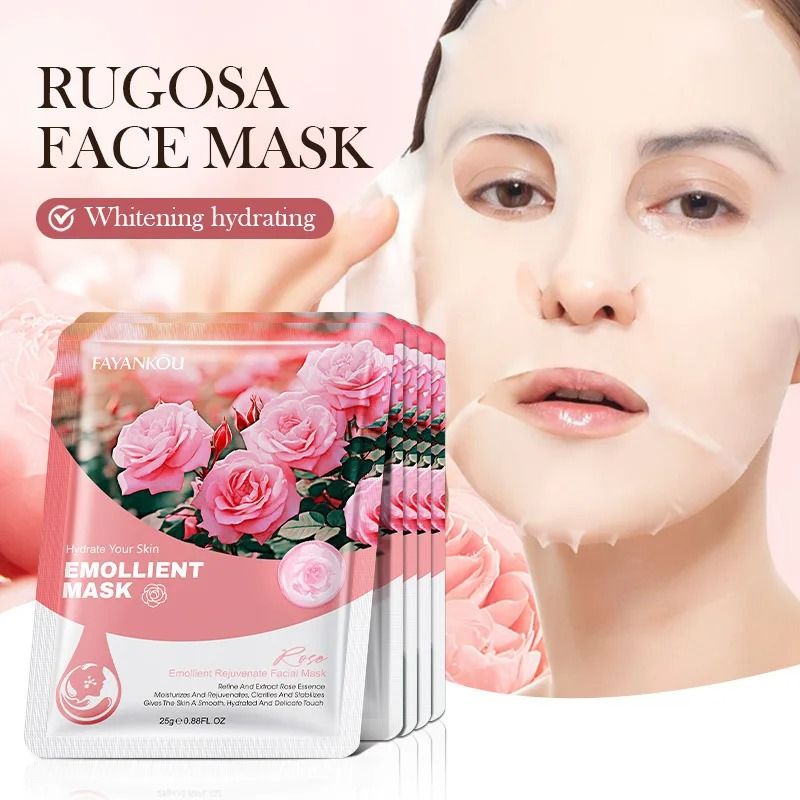 10pcs Fruit Extract Moisturizing and Brightening Facial Mask Set