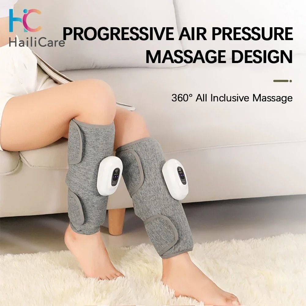 Wireless Electric Leg Massager with Air Compression for Calf Relaxation