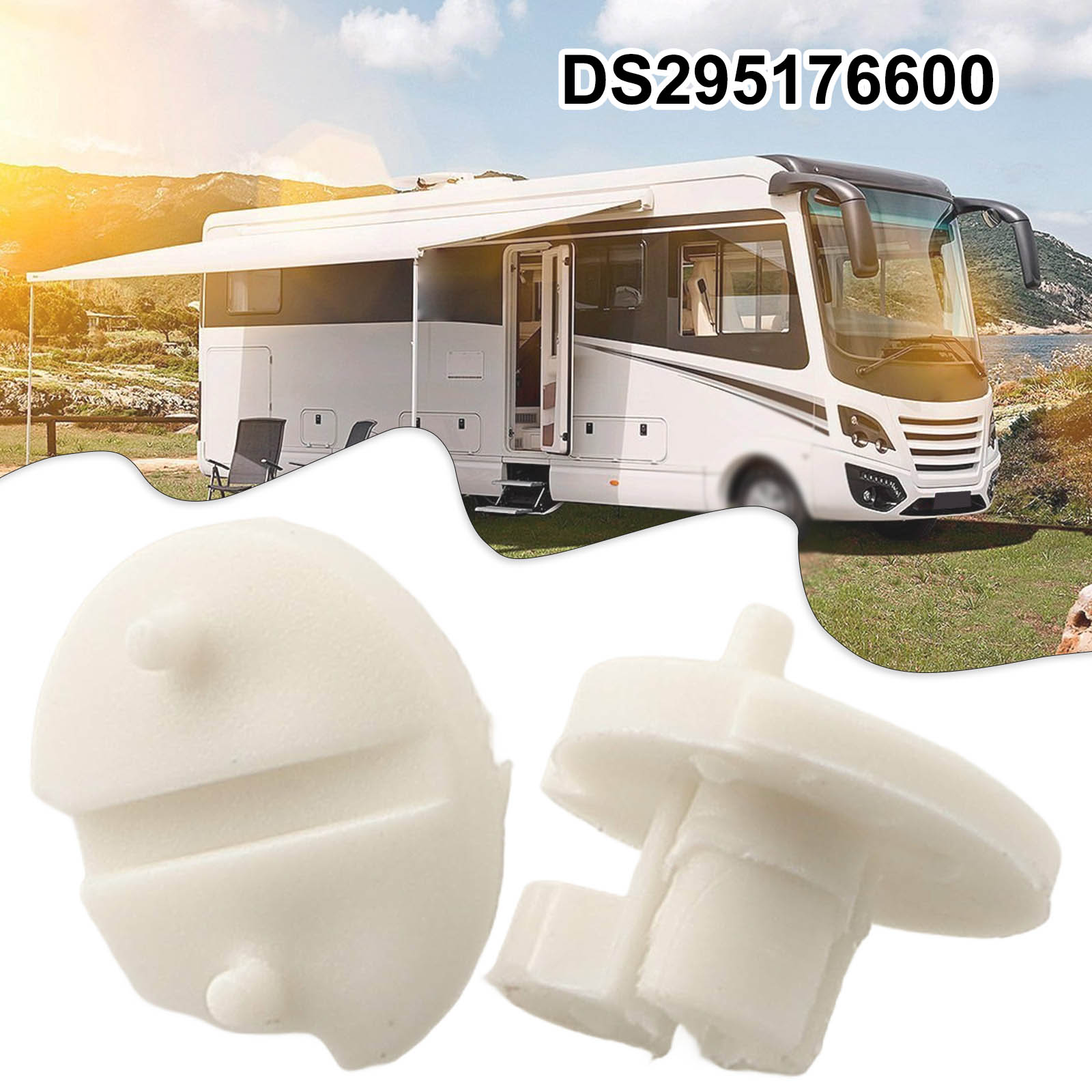 Winter Closing Clip for Fridge, Caravan Motorhome Accessories, Fridge Vent Clips