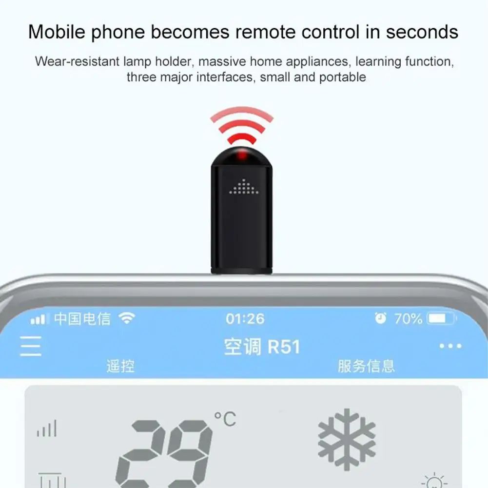 Wireless Infrared Remote Control Adapter