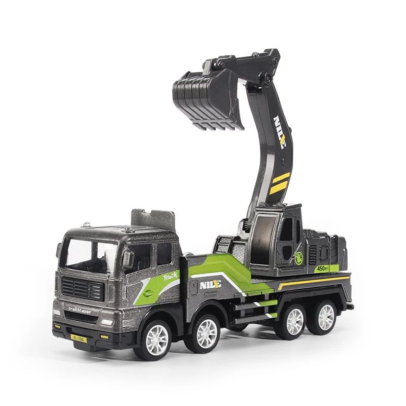 Construction Vehicle Toy Model Set