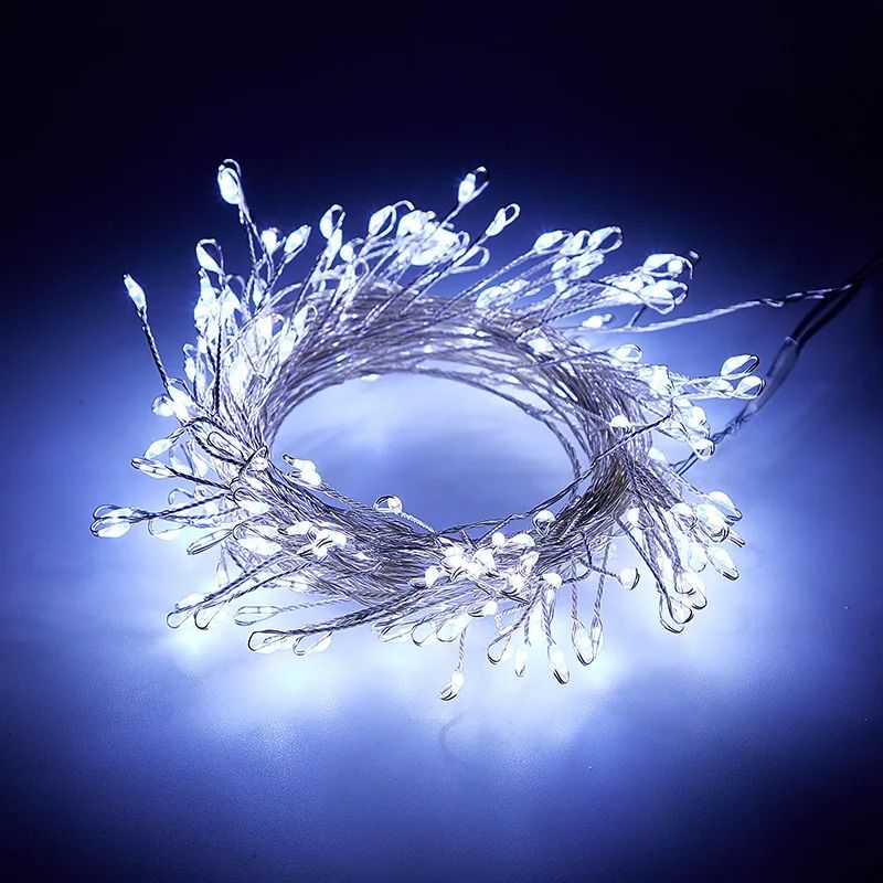 USB Power LED Firecracker String Lights – Remote Controlled Fairy Garland