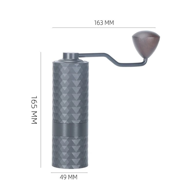 Professional Manual Coffee Grinder with CNC Burr and Diamond Precision Adjustment
