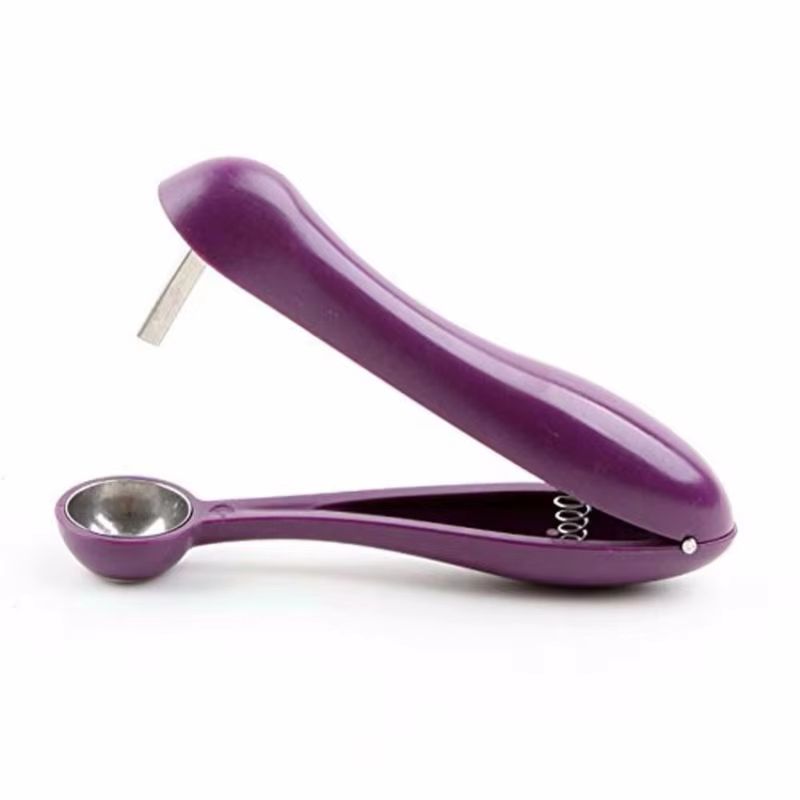 Cherry & Olive Pitter – Easy Fruit Seed Remover Kitchen Tool