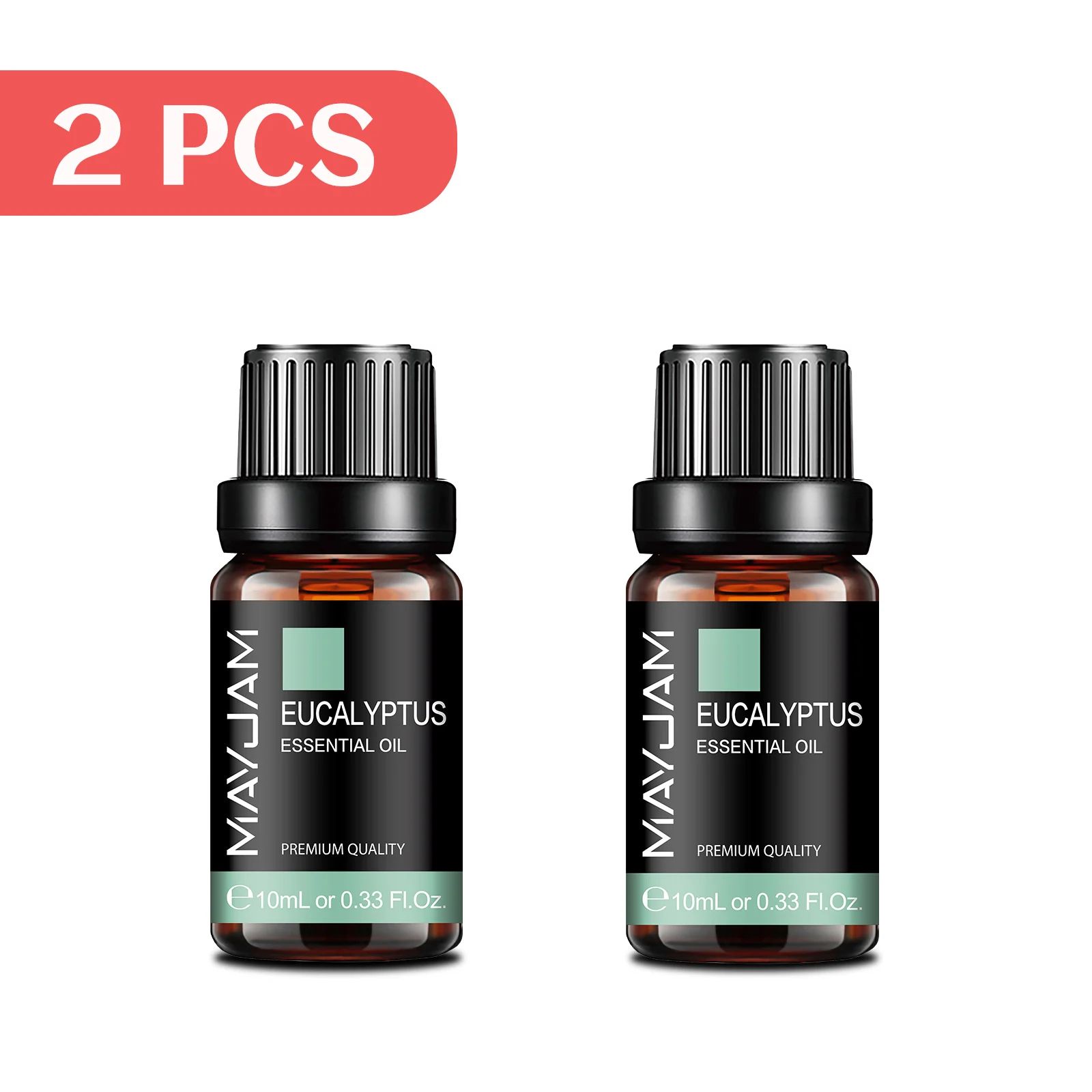 MAYJAM 2pcs Essential Oil Set – 10ml Pure Aromatherapy Oils for Diffuser, Humidifier & DIY
