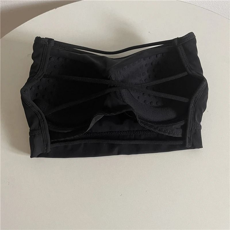 Seamless Ice Silk Tube Top - Strapless Push-Up Bralette & Lingerie