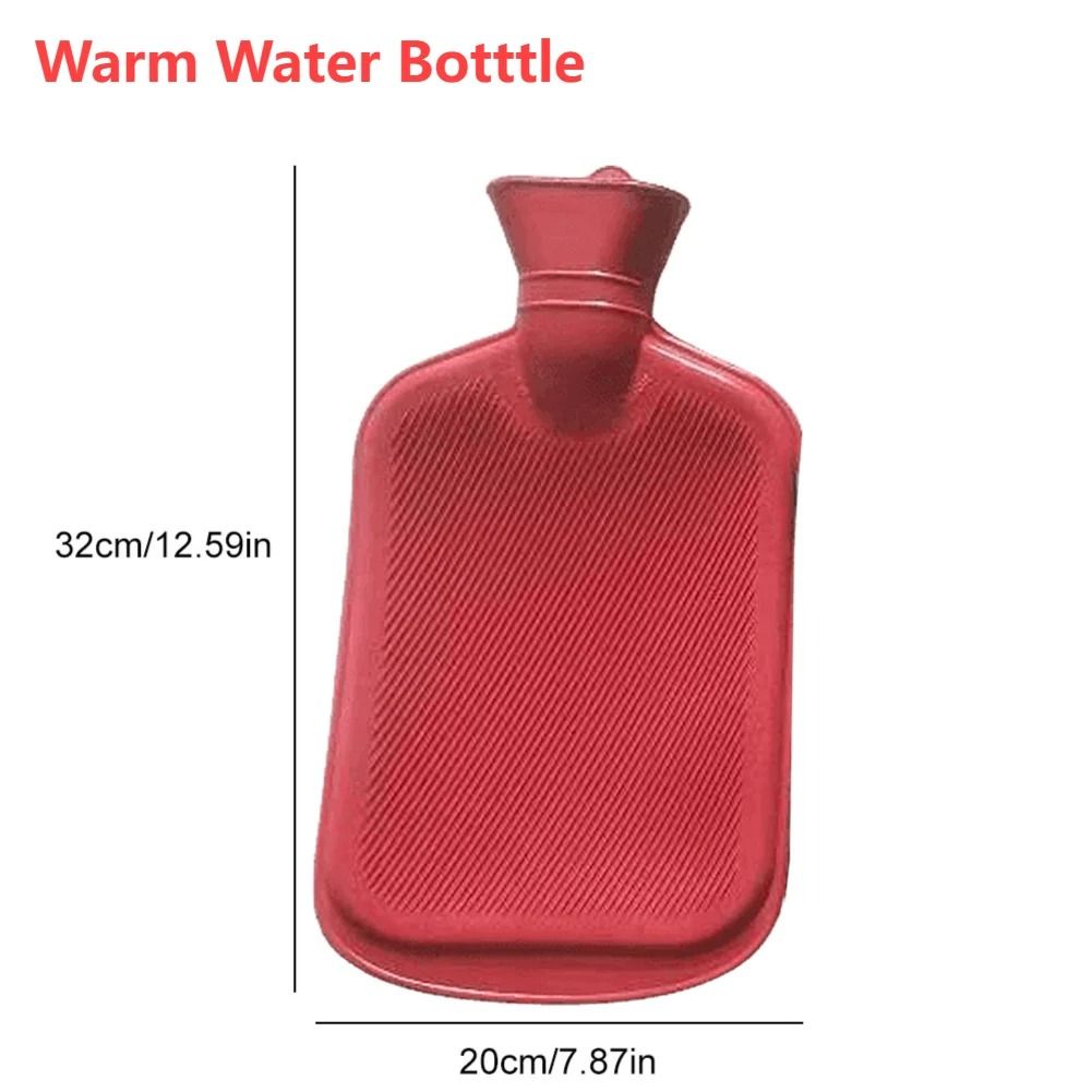 Plush Hand and Feet Warmer Hot Water Bottle with Protective Cover