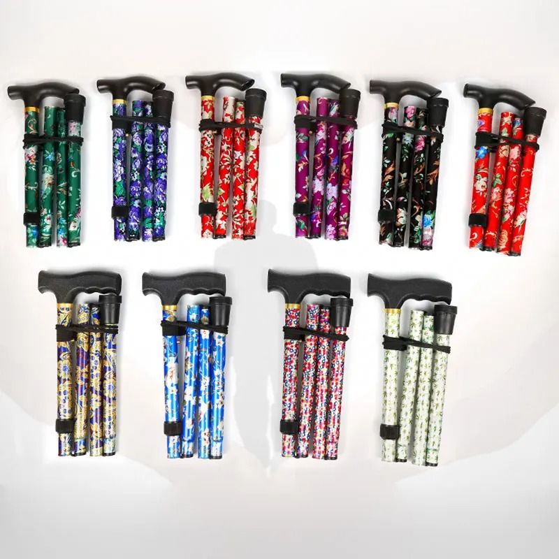 Unisex Telescopic Aluminum Folding Walking Cane