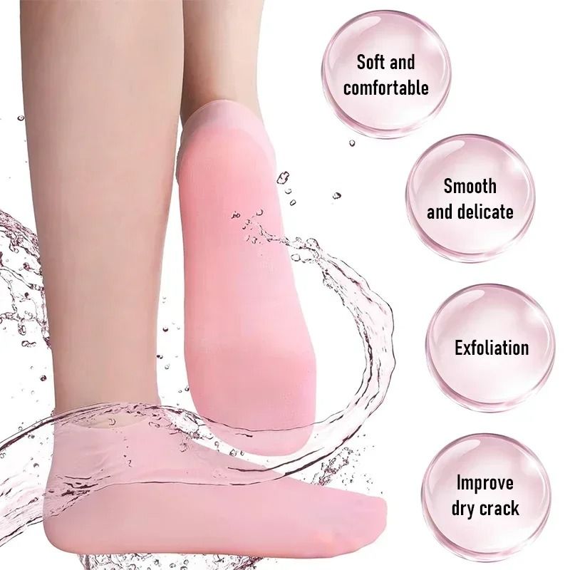 Full Coverage Hydrogel Moisturizing Foot Sleeves
