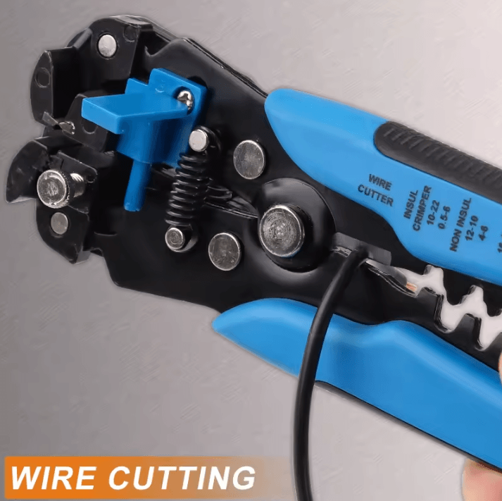 7Inch Automatic Wire Stripper & Multifunctional Cable Cutter Pliers – Electrical Wire Stripping, Cutting & Crimping Tool