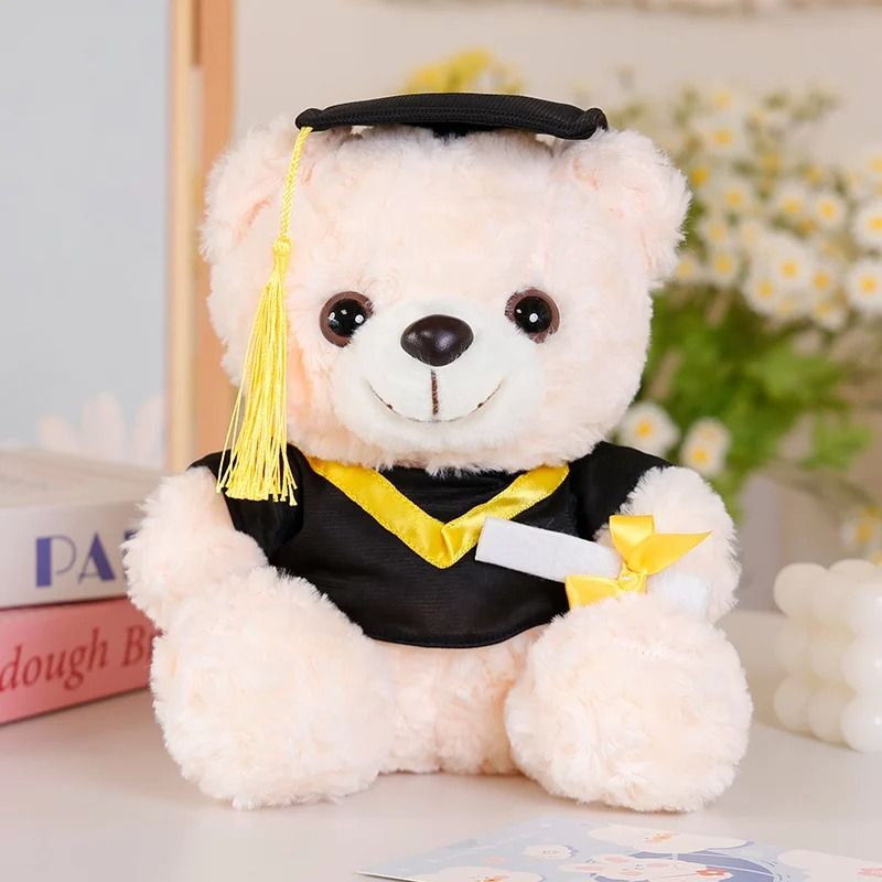Dr Bear 25cm Graduation Plush Toy