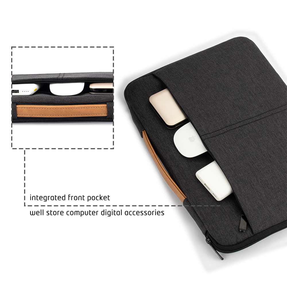 Shockproof Laptop Sleeve Protective Notebook Carrying Case Travel Business Bag