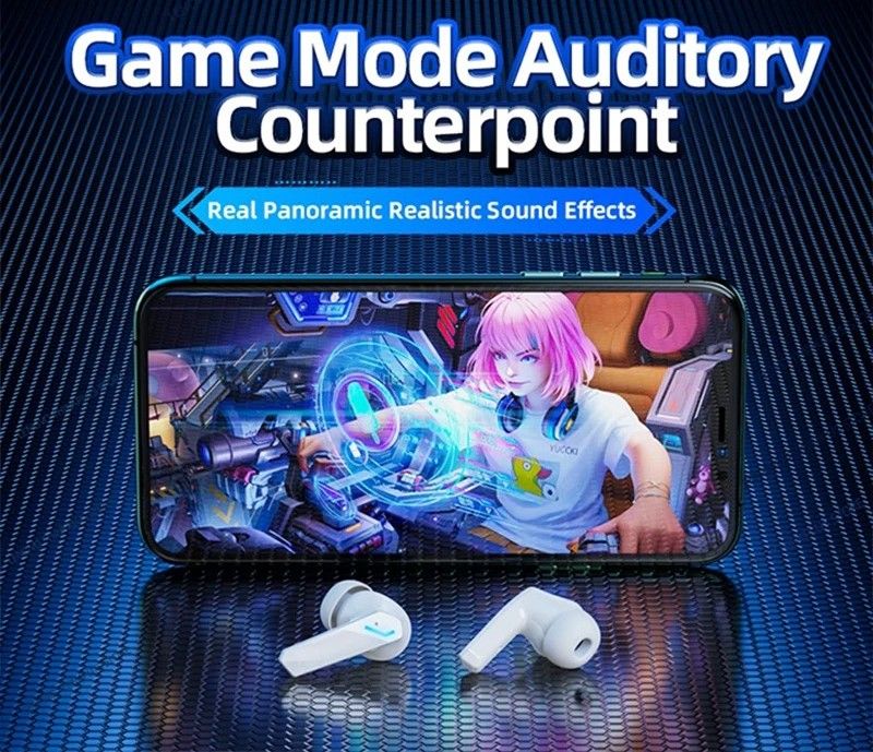 Dual Mode Wireless Bluetooth Earbuds with HD Sound