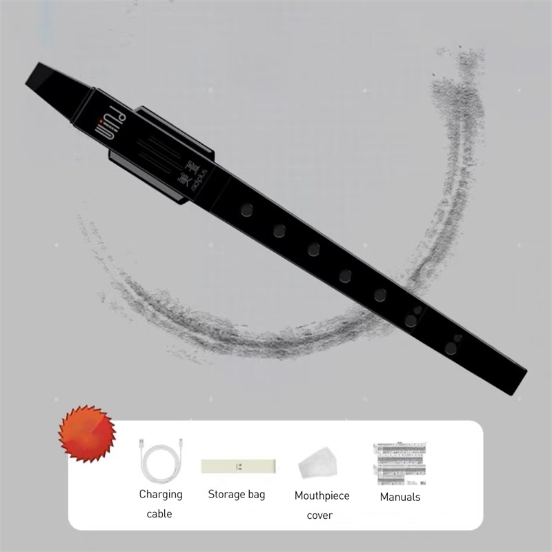 Pocket Digital Electronic Wind Instrument Mini Pocket Saxophone Wind Instrument with 10 Tones, Clarinet, Flute