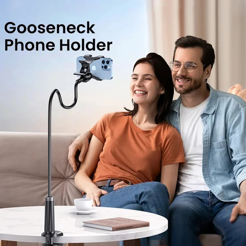 Adjustable Lazy Stand, Universal Mobile Phone Stand, Rotatable Desktop Holder, Bedside Selfie Streaming Phone Accessorie