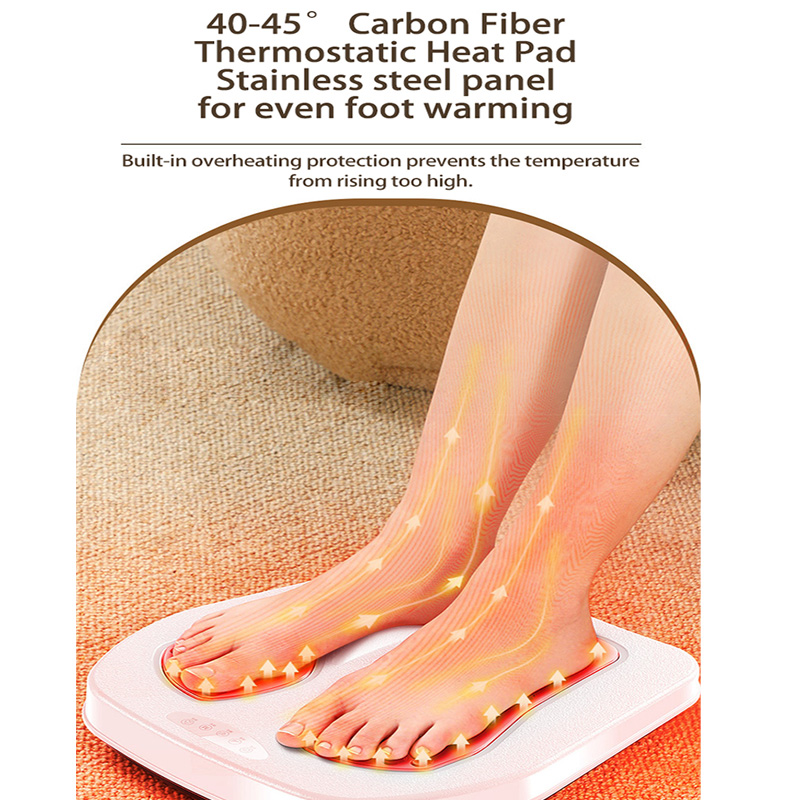 Vibration Foot & Leg Trainer with Heat, Boost Circulation & Relieve Stress