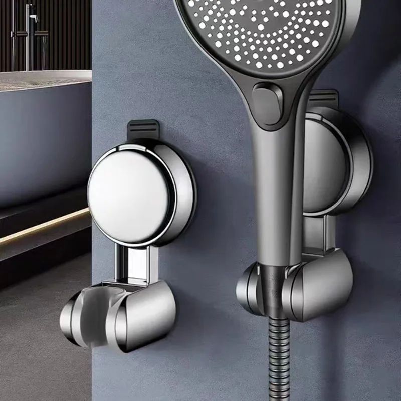 Adjustable Shower Head Holder Suction Cup Wall Mount Bracket