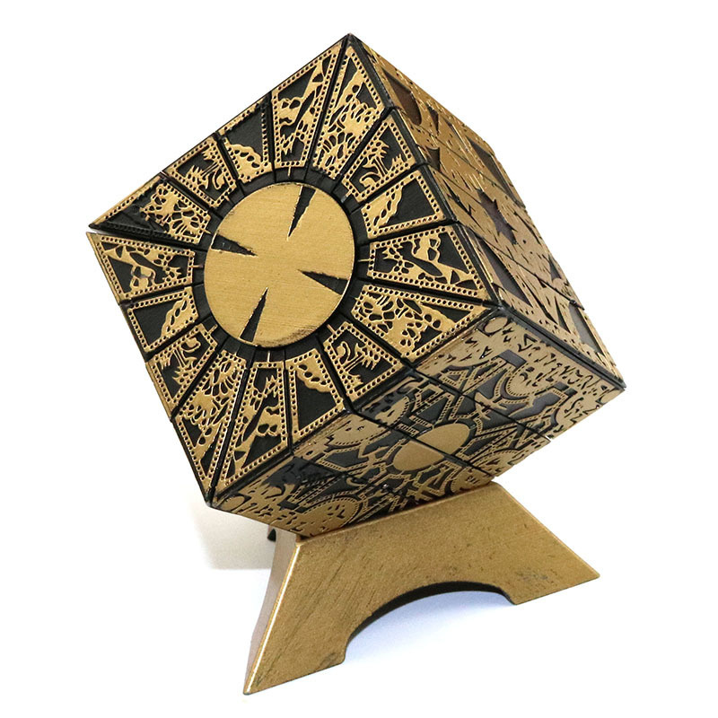 Hellraiser Cube Puzzle Lock Box Magical Brain Teaser for Adults and Kids