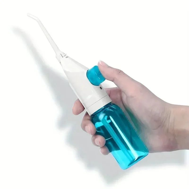 Portable Manual Water Flosser Oral Irrigator