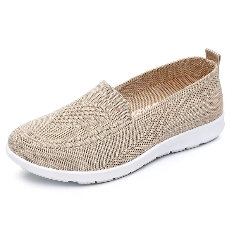 Womens Summer Casual Sneakers Lightweight Breathable Flat Shoes