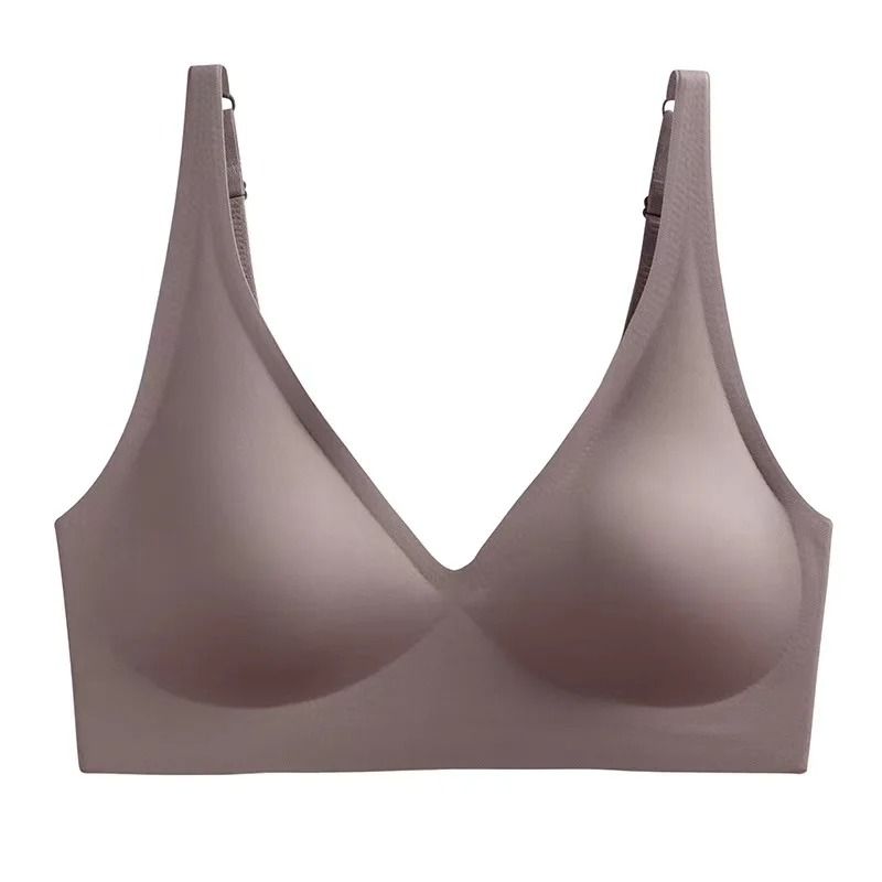 Seamless Ladies Wireless Gathered Push Up Bra