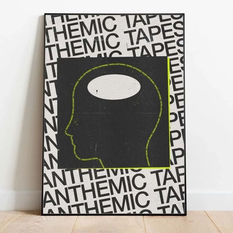 Modern Retro Inspirational Quote Canvas Art