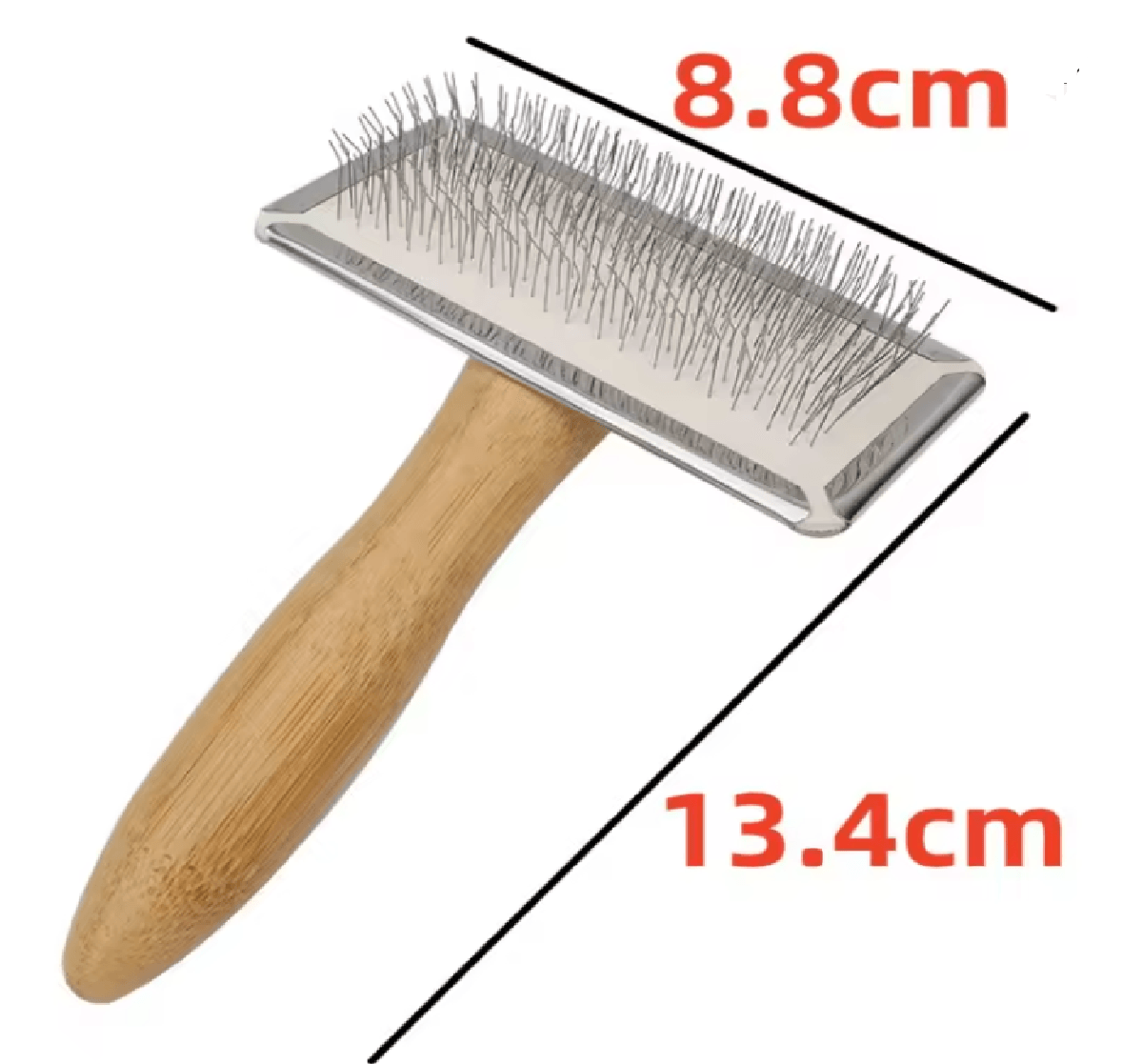 PawEase Solid Wood Pet Grooming Comb