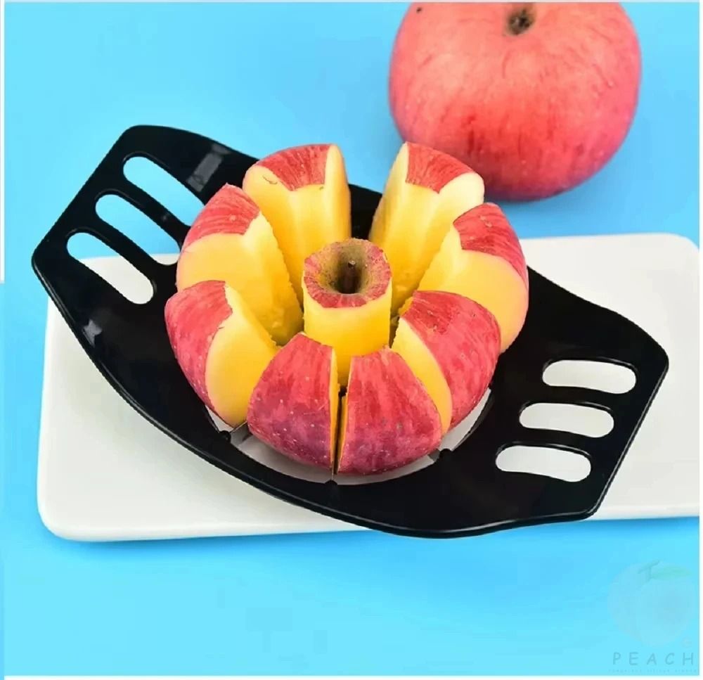 Precision Stainless Steel Apple Slicer and Fruit Corer for Instant 8-Wedge Uniform Cutting