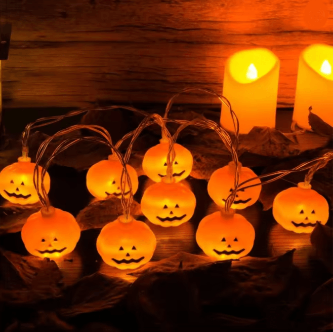 PumpkinGlow Halloween String Light