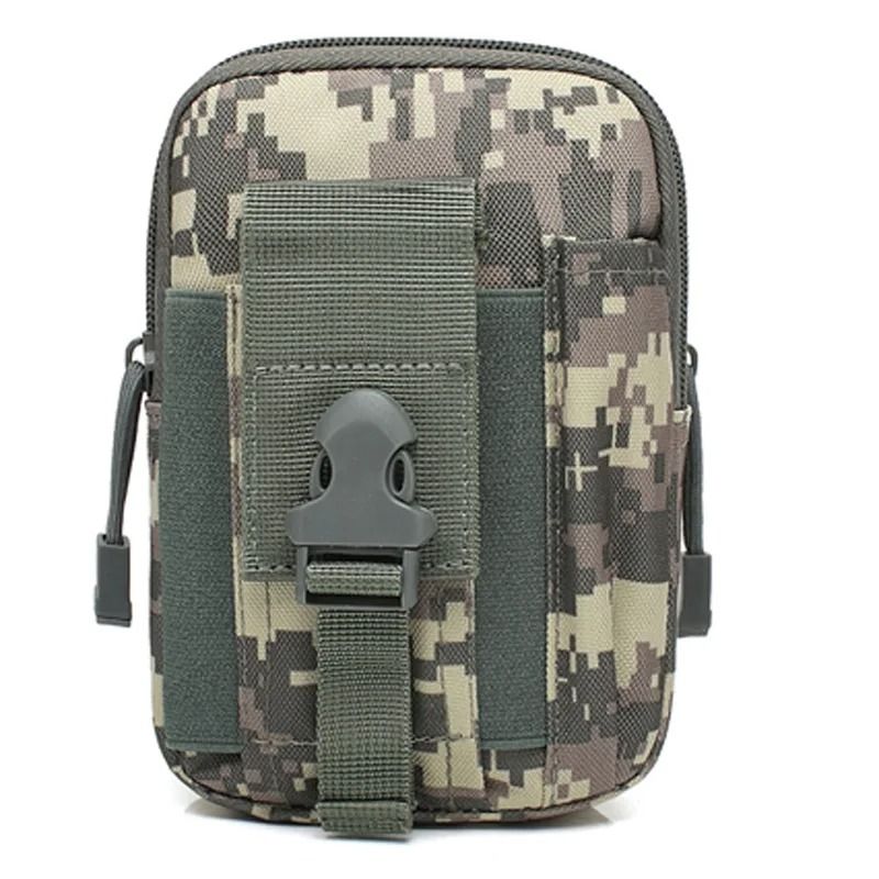 Waterproof Nylon Mobile Phone Waist Bag With Molle Attachment