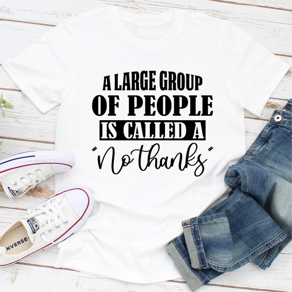 A Large Group Of People Is Called A 