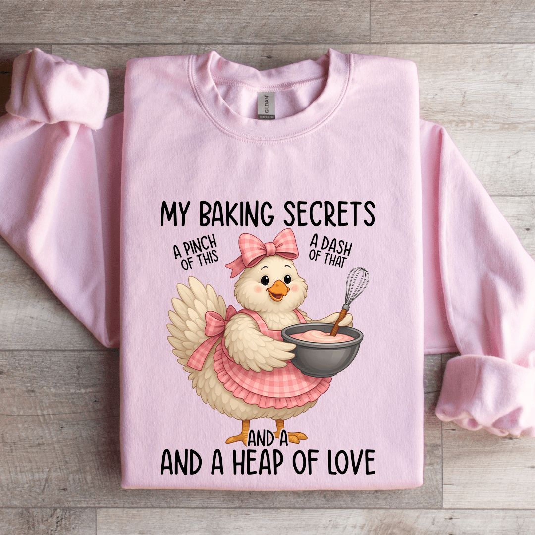 My Baking Secrets A Pinch Of This A Dash Of That Sweatshirt