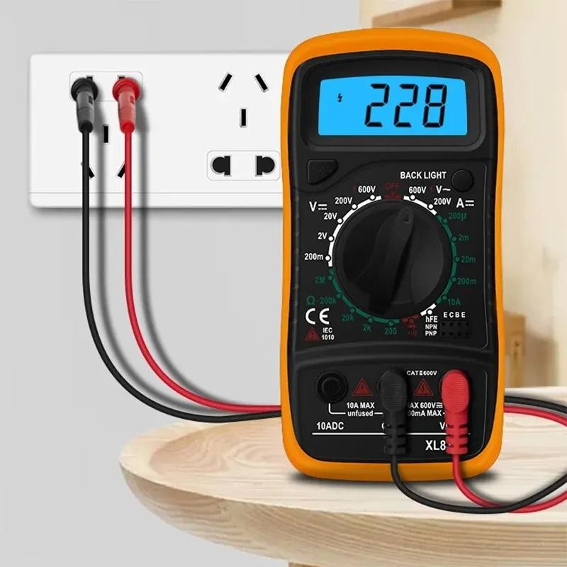 Temperature Electric Soldering Iron Kit 80W LCD + Multimeter Tool Set
