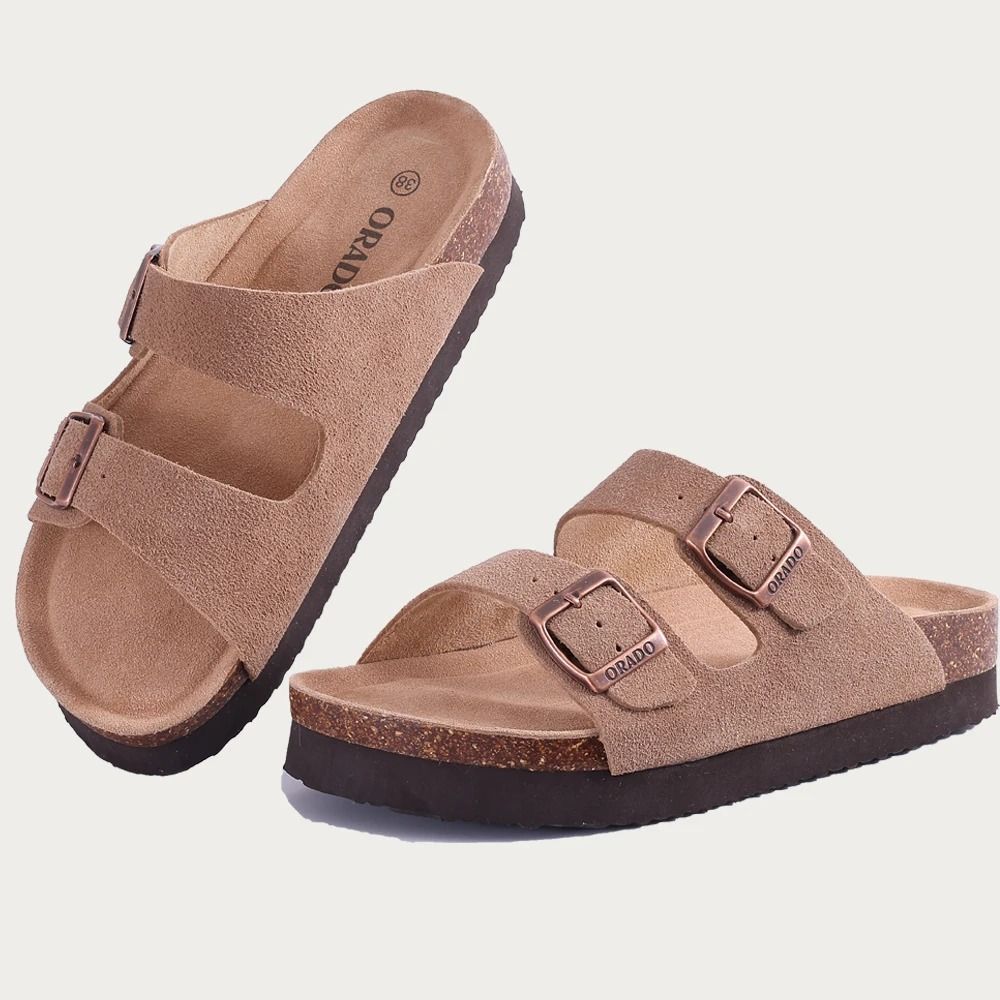 Thick Soft Sole Cork Sandals for Women and Men